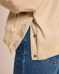 Outlet Blouson mit Schlitzen Jacken & Mäntel