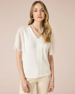 New Bluse mit Flügelärmel Shirts & Tops