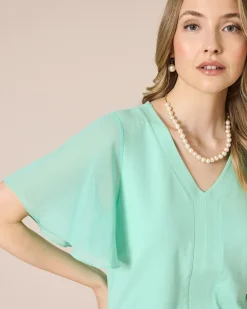 New Bluse mit Flügelärmel Shirts & Tops