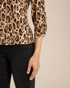 Outlet Blusenshirt mit Jaguar-Print Shirts & Tops
