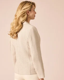 Best Bouclé-Blazerjacke Jacken & Mäntel