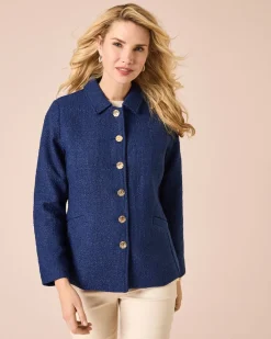 Best Bouclé-Blazerjacke Jacken & Mäntel