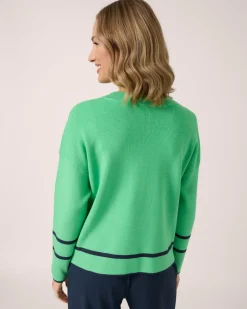 Best Boxy Strickpullover mit Zierknöpfen Strickware