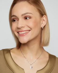 Sale Brillant-Anhänger 0,05 ct mit Kette Halsketten & Colliers