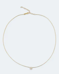 Hot Brillant-Anhänger und Kette 0,25 ct Halsketten & Colliers