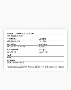 Outlet Brillant-Armband 1,0 ct Ringe