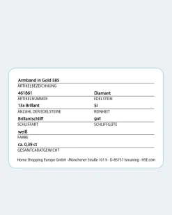 Brillantarmband ca. 0,39 ct Armbänder