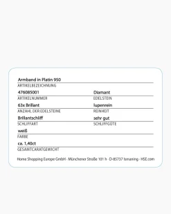 Hot Brillant-Armband mind. 1,40 ct Armbänder