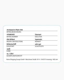 Hot Brillant-Armband mind. 1,40 ct Armbänder