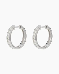 Online Brillant-Creolen 0,75 ct Ohrringe