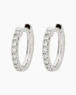 Sale Brillant-Creolen ca. 0,50 ct Ohrringe