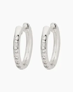 Sale Brillant-Creolen ca. 0,50 ct Ohrringe