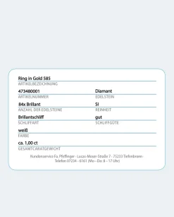 Hot Brillant-Flexring ca. 1,00 ct Ringe