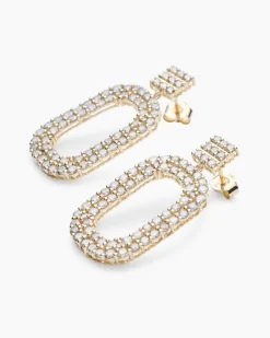 Sale Brillant-Ohrstecker 4,01 ct Ohrringe