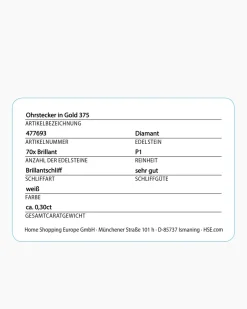 Brillant-Ohrstecker 0,30 ct Ohrringe