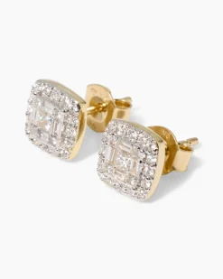 Sale Brillant-Ohrstecker mit Diamant ca. 0,50 ct Ohrringe