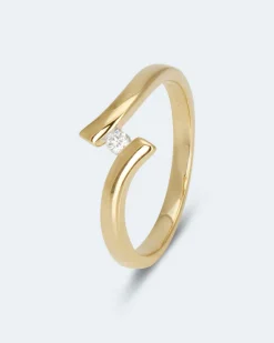 Outlet Brillantring 0,05 ct Ringe