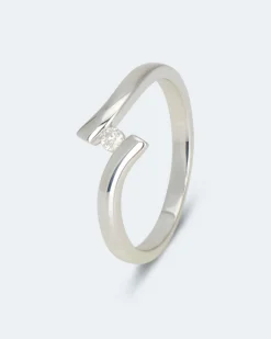 Outlet Brillantring 0,05 ct Ringe