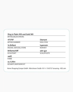 Discount Brillantring 0,30 ct Ringe