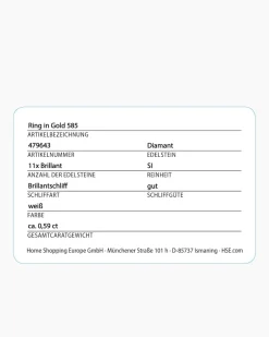 Online Brillantring 0,59 ct Ringe