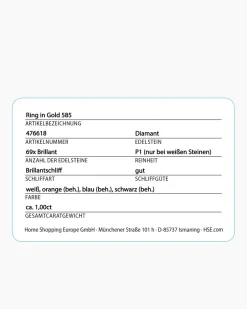 Hot Brillantring 1,00 ct Ringe