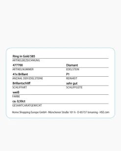 Best Brillantring 0,50 ct Ringe