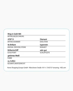 Discount Brillantring 0,40 ct Ringe