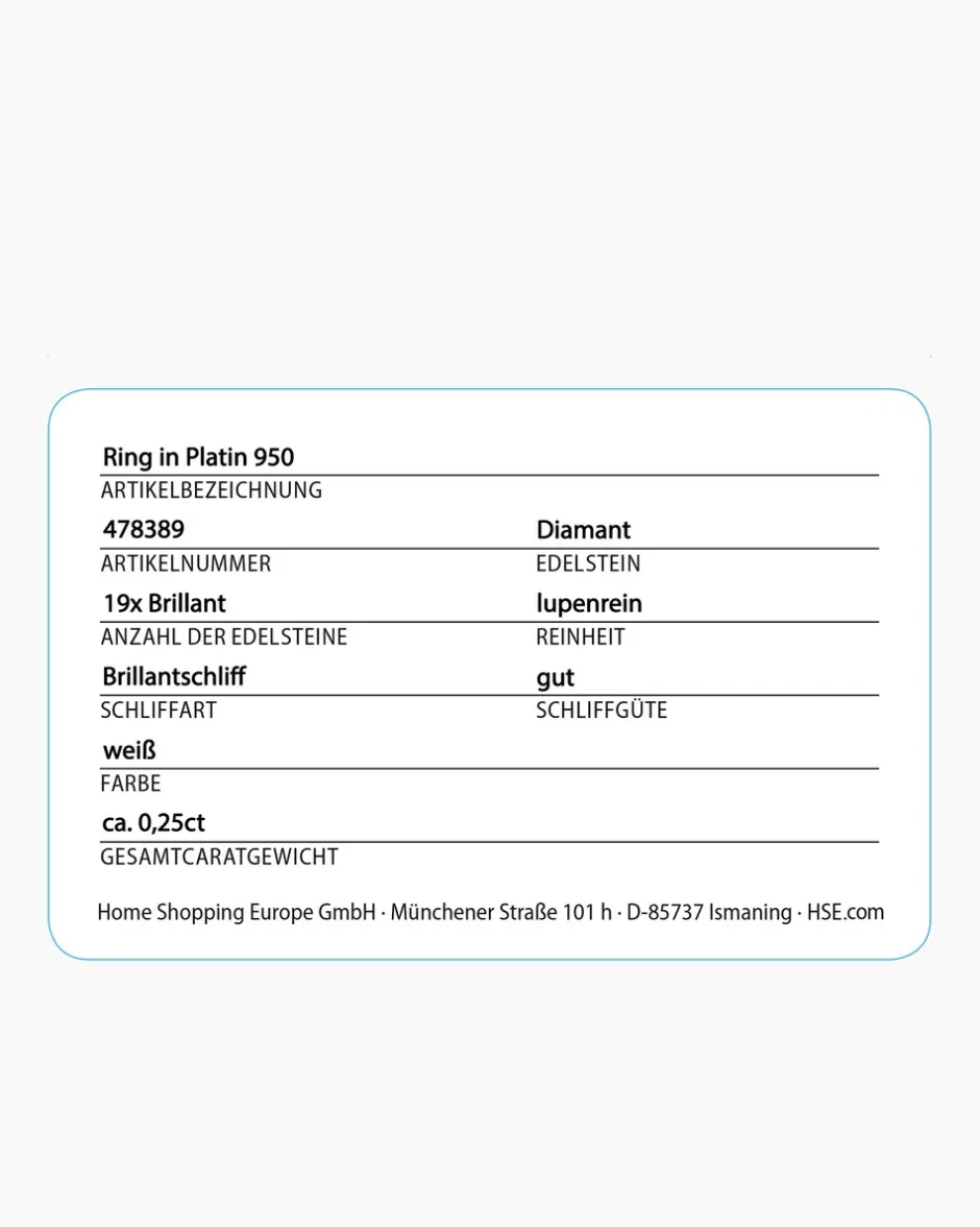 Hot Brillantring 0,25 ct Ringe