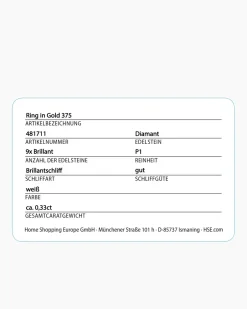 Hot Brillantring 0,33 ct Ringe