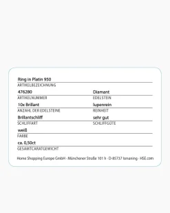 New Brillantring 0,50 ct Ringe