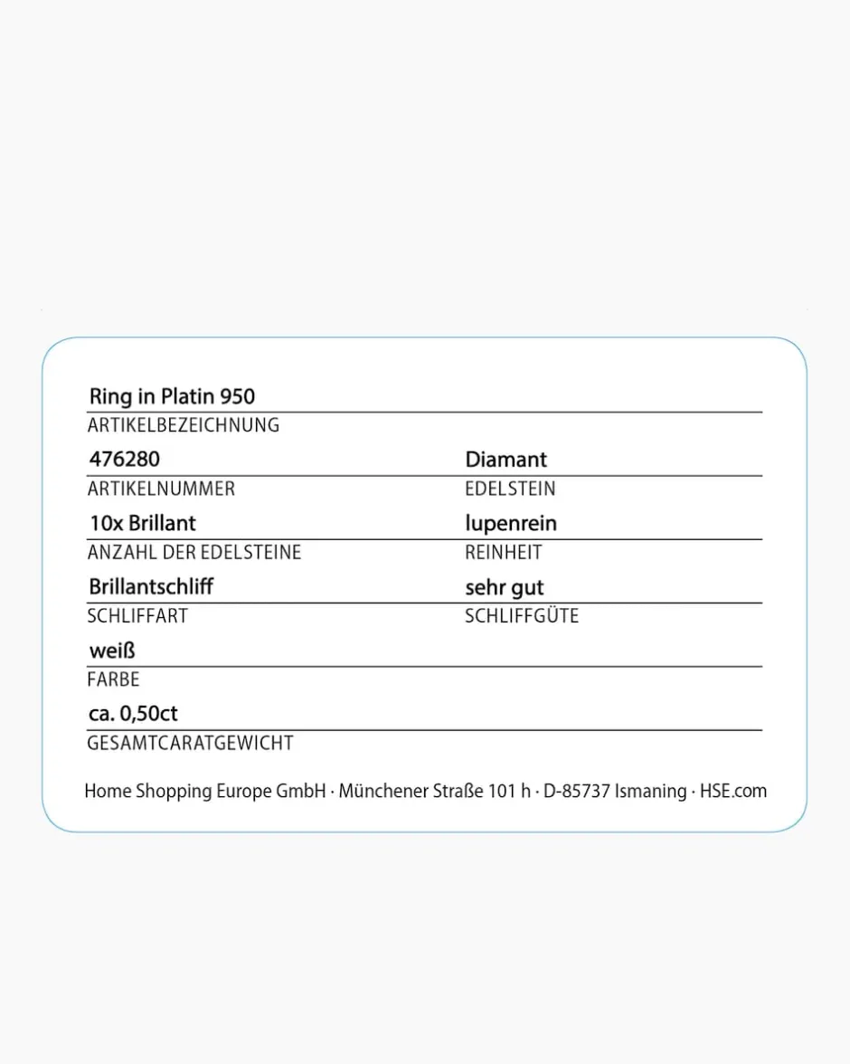 New Brillantring 0,50 ct Ringe
