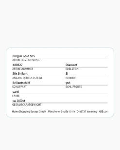 Best Brillantring, ca. 0,50 ct Ringe