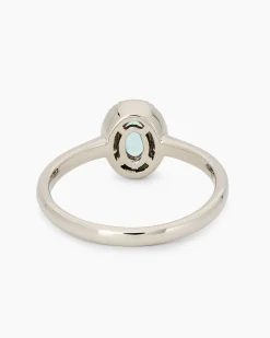 Outlet Brillantring mit Paraiba Turmalin Ringe