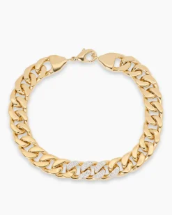 Online Bronze-Armband mit Zirkon Armbänder