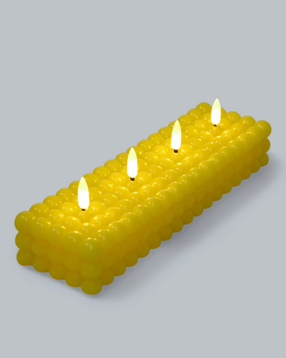 Outlet Bubble-Kerze Glossy Dekoration