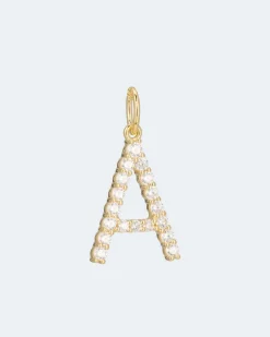 Clearance Buchstaben-Anhänger & Kette Halsketten & Colliers