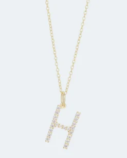 Clearance Buchstaben-Anhänger & Kette Halsketten & Colliers