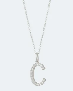 Clearance Buchstaben-Anhänger & Kette Halsketten & Colliers