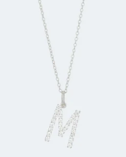 Clearance Buchstaben-Anhänger & Kette Halsketten & Colliers