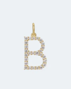 Clearance Buchstaben-Anhänger & Kette Halsketten & Colliers