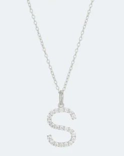 Clearance Buchstaben-Anhänger & Kette Halsketten & Colliers