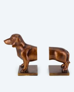 Online Buchstützen "Dackel", 2er Set Dekoration