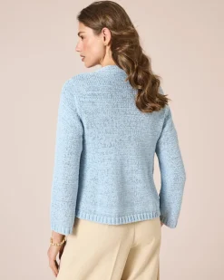 Discount Cardigan aus Bändchengarn Strickware