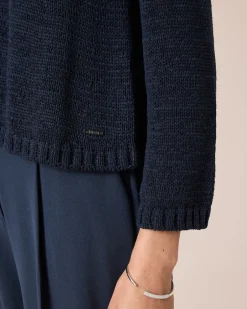 Discount Cardigan aus Bändchengarn Strickware