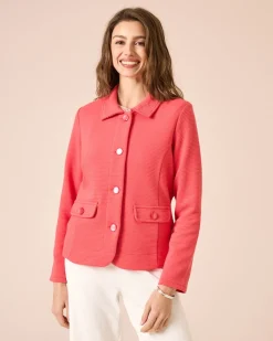Clearance Cardigan aus Ottoman Jersey Jacken & Mäntel