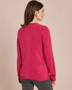 Sale Cardigan Cashmere Feeling langarm Strickware