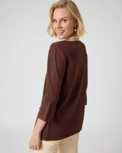 Discount Cardigan im 2-in-1-Design Strickware