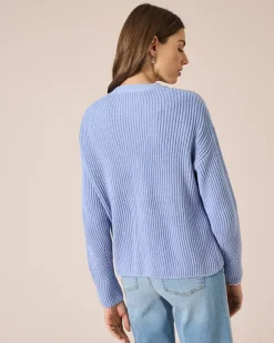 Hot Cardigan mit Ajour-Details Strickware