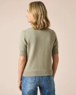 Sale Cardigan mit 1/2-Arm Strickware