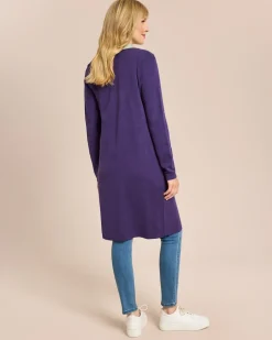 Online Cardigan mit Double-Colour Strickware